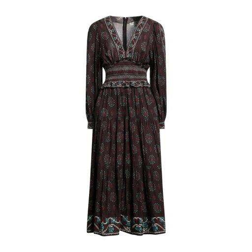 【送料無料】 シー レディース ワンピース トップス Midi dresses Brown 【送料無料】 シー レディース ワンピース トップス Midi dresses Brown