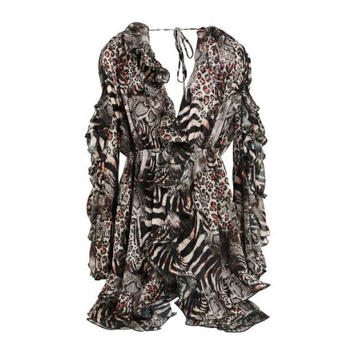 【送料無料】 バビロン レディース ワンピース トップス Mini dresses Black 【送料無料】 バビロン レディース ワンピース トップス Mini dresses Black