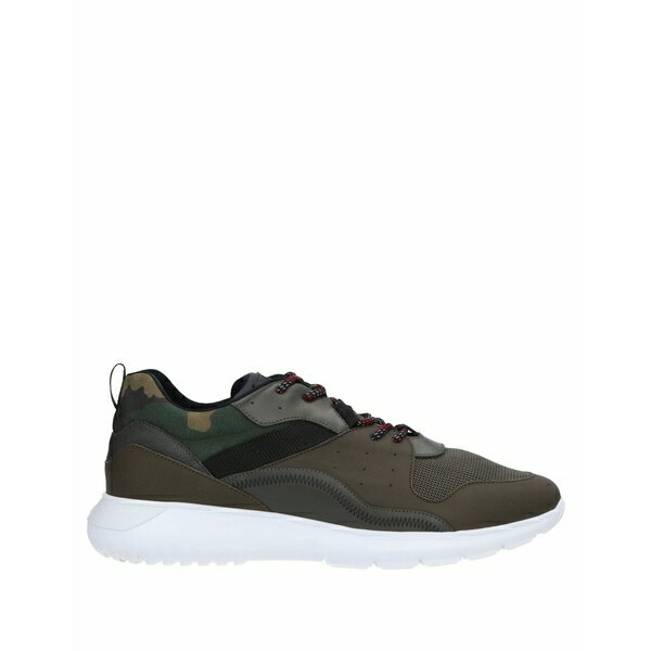 【送料無料】 ホーガン メンズ スニーカー シューズ Sneakers Military green