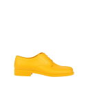 MAISON MARGIELA マルタンマルジェラ ドレスシューズ シューズ メンズ Lace-up shoes Yellow