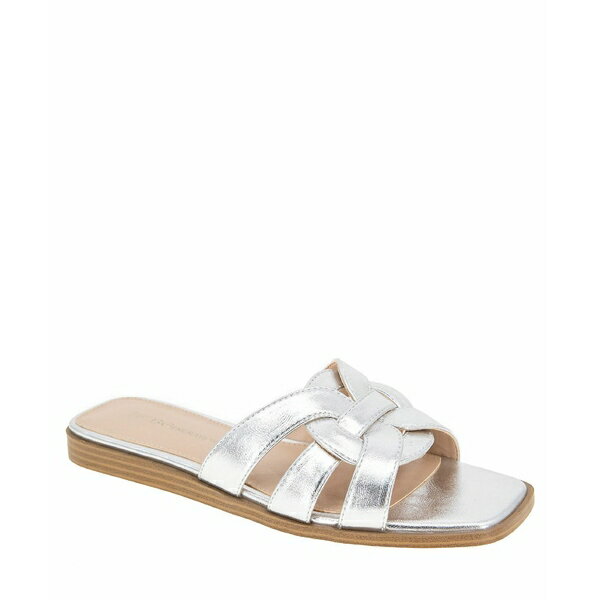 BCBジェネレーション レディース サンダル シューズ Women's Meltem Slide Flat Sandal Silver