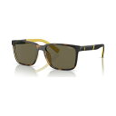 ラルフローレン メンズ サングラス・アイウェア アクセサリー Men's Sunglasses, PH4189U Shiny Havana