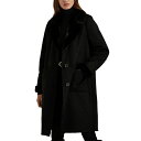 ラルフ ローレン ブルゾン レディース ラルフローレン レディース ジャケット＆ブルゾン アウター Women's Faux-Suede & Faux-Fur-Trim Coat Black