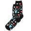 ۥåȥå ǥ   Women's Medical-Professionals Theme Crew Socks Black