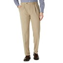 ラルフローレン ラルフローレン メンズ カジュアルパンツ ボトムス Men's Classic-Fit Ultraflex Stretch Pleated Dress Pants Tan Solid