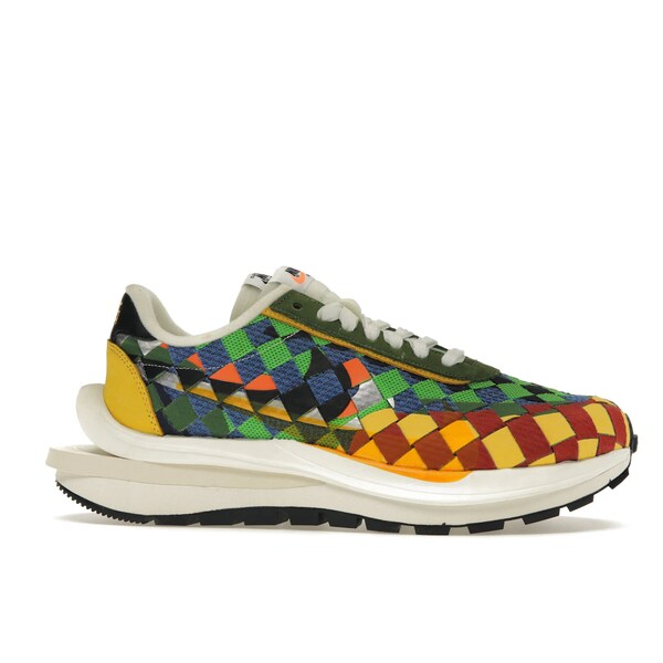 Nike ナイキ メンズ スニーカー 【Nike VaporWaffle Woven sacai Jean Paul Gaultier Green Gusto】 サイズ US_9.5(27.5cm) Gusto/Safety Orange-Sail
