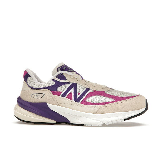 New Balance ニューバランス メンズ スニーカー 【New Balance 990v6 MiUSA Magenta Pop】 サイズ US_M_13 Limestone/Magenta