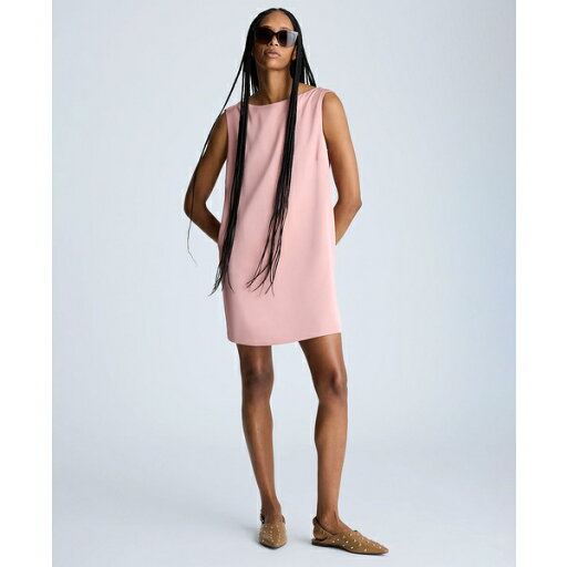 ケネスコール レディース ワンピース トップス Women's Draped Open-Back Shift Dress Rose ケネスコール レディース ワンピース トップス Women's Draped Open-Back Shift Dress Rose