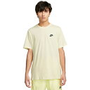 ナイキ メンズ シャツ トップス Men's Sportswear Club T-Shirt Sail/black(4)