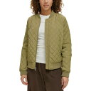 リーバイス レディース ジャケット&ブルゾン アウター Women's Diamond Quilted Casual Bomber Jacket, XS - 4...
