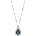 エフィー コレクション レディース ネックレス・チョーカー・ペンダントトップ アクセサリー EFFY London Blue Topaz (7-7/8 ct. ...