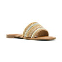 マッデンガール レディース サンダル シューズ Friendship Embellished Slide Flat Sandals Blush Multi(4)