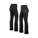 ファナティクス レディース カジュアルパンツ ボトムス Women's Black Oklahoma Sooners Training Camp Maxed Out Flare Leggings Black