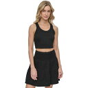 ダナキャランニューヨーク レディース カットソー トップス Women's Ribbed Cropped Tank Top Blk - Black