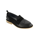 カールラガーフェルド メンズ スリッポン・ローファー シューズ Men's White Label Suede Penny Loafers Black