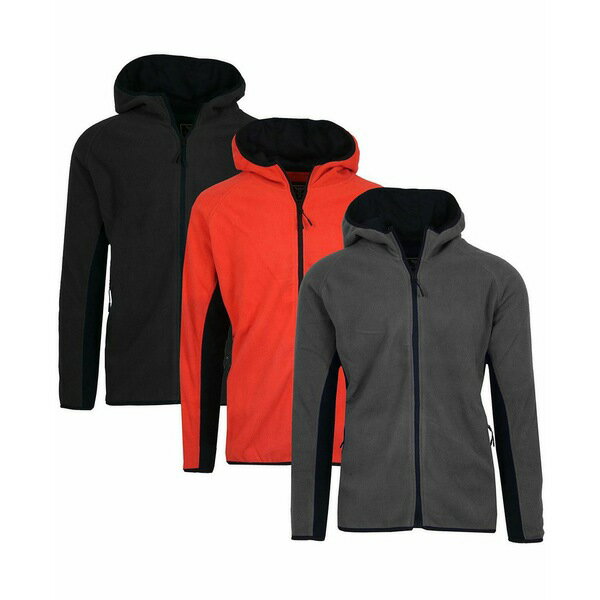 饯Хϥӥå  ѡåȥ  Men's 3-Pack Polar Fleece Tech Zi...
