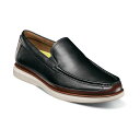 フローシャイム メンズ スリッポン・ローファー シューズ Men's Tropics Moc Toe Venetian Loafer Black multi