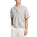 コットンオン メンズ シャツ トップス Men's Box Fit Short Sleeve Shirt Pink multi stripe(4)