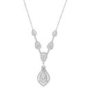 エフィー コレクション レディース ネックレス・チョーカー・ペンダントトップ アクセサリー EFFY Lab Grown Diamond Pear & Roun...