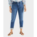 スタイルアンドコー レディース デニムパンツ ボトムス Women's High-Rise Cuffed Capri Jeans, Exclusively at...