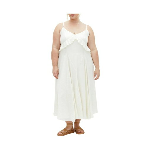 シティーシック レディース ワンピース トップス Plus Size Clara Maxi Dress Butter シティーシック レディース ワンピース トップス Plus Size Clara Maxi Dress Butter