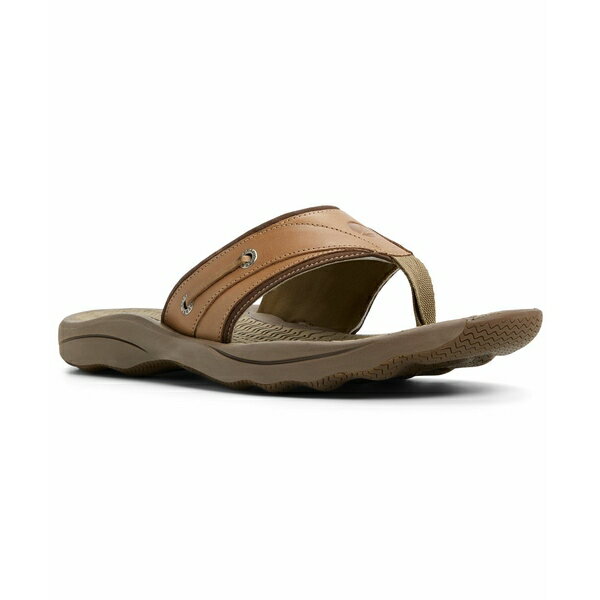 スペリー メンズ スニーカー シューズ Men's Outer Banks Flat Sandals Tan