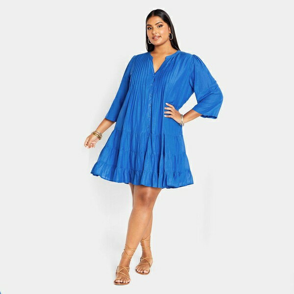 シティーシック レディース ワンピース トップス Women's Milly Tunic Dress Ocean