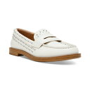 ワイルド ペア レディース スリッポン・ローファー シューズ Graciee Studded Loafers, Exclusively at Macy's White Smooth(4)