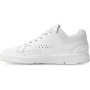 オン メンズ スニーカー シューズ On Men's THE ROGER Clubhouse Shoes White/White 3