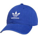 AfB_X Y Xq ANZT[ adidas Men's Adicolor Originals Relaxed Hat Semi Lucid Blue