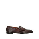 【送料無料】 ドンカルズ メンズ スリッポン・ローファー シューズ Loafers Dark brown