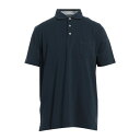 【送料無料】 ア・テストーニ メンズ ポロシャツ トップス Polo shirts Navy blue