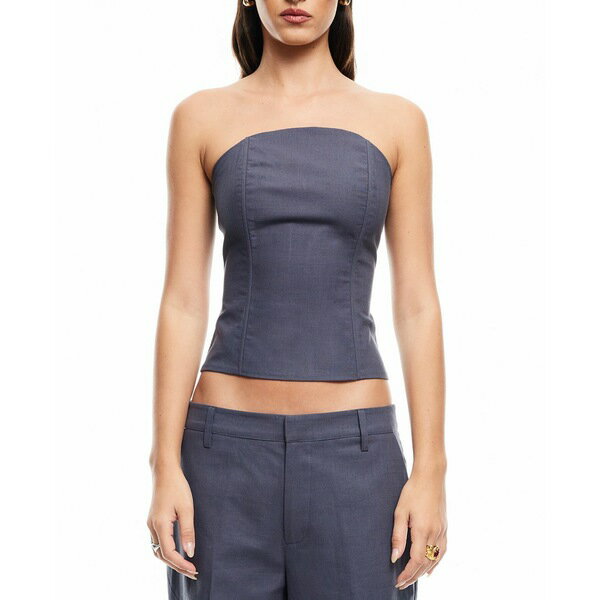 饤ͥ ǥ åȥ ȥåץ Women's Untamed Cotton Strapless Top Mineral