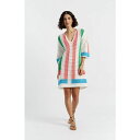 チンティアンドパーカー レディース ワンピース トップス Women's Cotton Capri Dress Cream