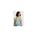 チンティアンドパーカー レディース カットソー トップス Women's Cotton Capri Vest Cream