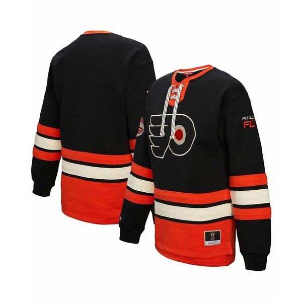 ߥå&ͥ ǥ åȥ ȥåץ Women's Black Philadelphia Flyers Heritage L...