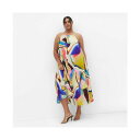 シティーシック レディース ワンピース トップス Plus Size Summer Print Maxi Dress Summer nights