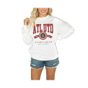 ゲームデイ レディース カットソー トップス Women's White Atlanta United FC Crewneck Drop Shoulder Sweatshirt White