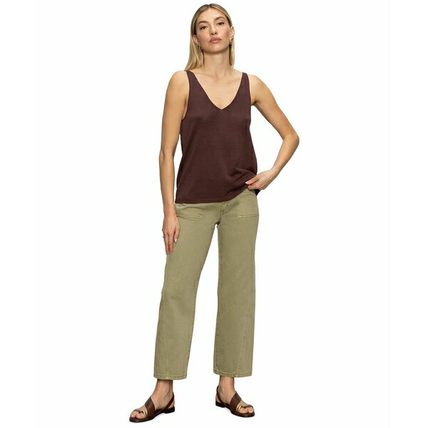 サンクチュアリー レディース ニット&セーター アウター Women's V-Neck Sleeveless Pullover Sweater ..