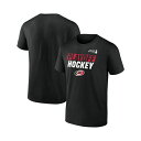ファナティクス メンズ シャツ トップス Men's Black Carolina Hurricanes 2025 Stanley Cup Playoffs Breakout T-Shirt Black