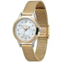 ビクトリノックス ビクトリノックス レディース 腕時計 アクセサリー Women's Alliance Gold PVD Stainless Steel Mesh Bracelet Watch 28mm Mother-of-pearl