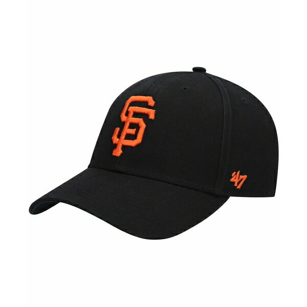 47ブランド レディース 帽子 アクセサリー Men's '47 Black San Francisco Giants Legend MVP Adjustable Hat Black