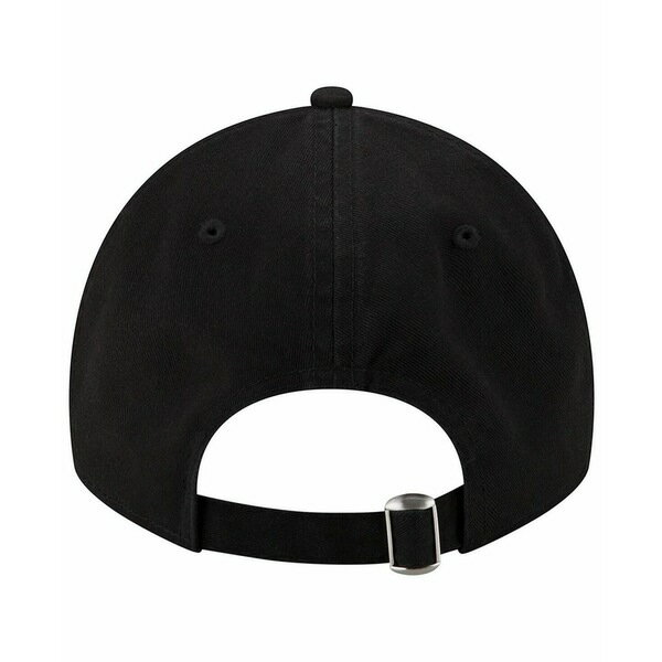 ニューエラ レディース 帽子 アクセサリー Men's Black Las Vegas Raiders Distinct 9TWENTY Adjustable Hat Black