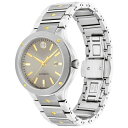 モバド モバド レディース 腕時計 アクセサリー Women's Se Automatic Swiss Automatic Silver-Tone Stainless Steel Yellow PVD Bracelet Watch 33mm Two Tone