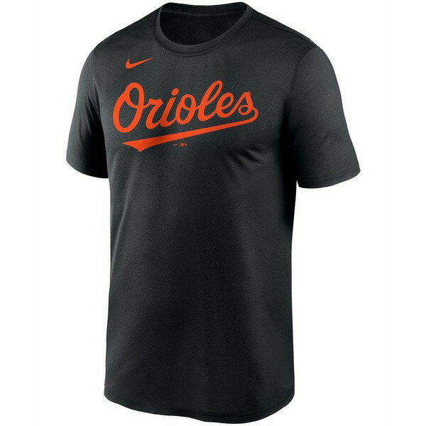 ナイキ レディース Tシャツ トップス Men's Black Baltimore Orioles Wordmark Legend T-shirt Black
