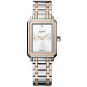バルマン レディース 腕時計 アクセサリー Women's Swiss Eirini Two-Tone Stainless Steel Bracelet Watch 25x33mm Silver/pink