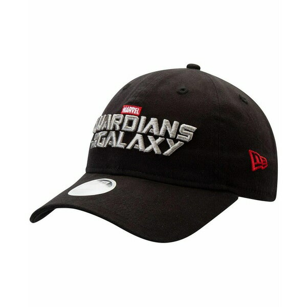 ˥塼 ǥ ˹ ꡼ Women's Black Guardians of the Galaxy Wordmark 9TWENTY Adjustable Hat Black