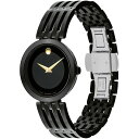 モバド モバド レディース 腕時計 アクセサリー Women's Esperanza Swiss Quartz Black PVD Watch 28mm Black