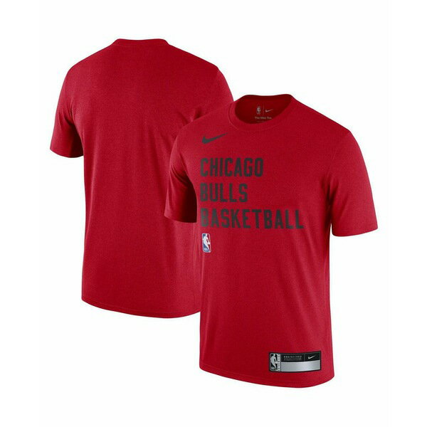 ナイキ レディース Tシャツ トップス Men's Red Chicago Bulls 2023/24 Sideline Legend Performance Practice T-shirt Red