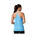 フリー カントリー レディース カットソー トップス Women 039 s Microtech Chill B Cool V-Neck Built-In Bra Cami Top Cerulean